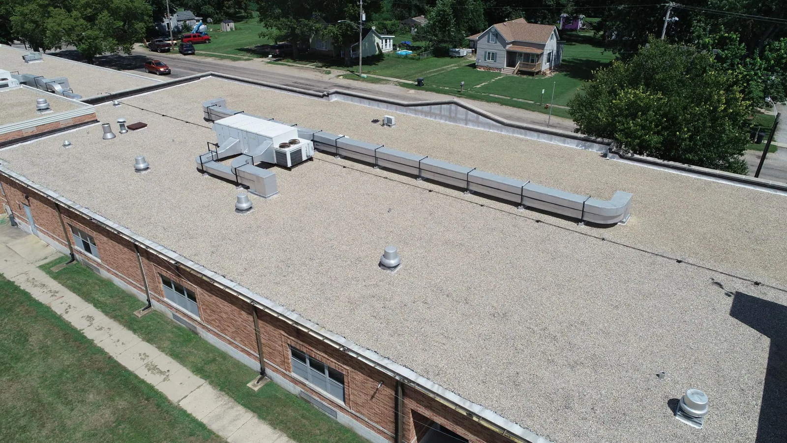 Built-Up Commercial Roofing in Roswell, GA Built-Up Commercial Roofing in Roswell, GA