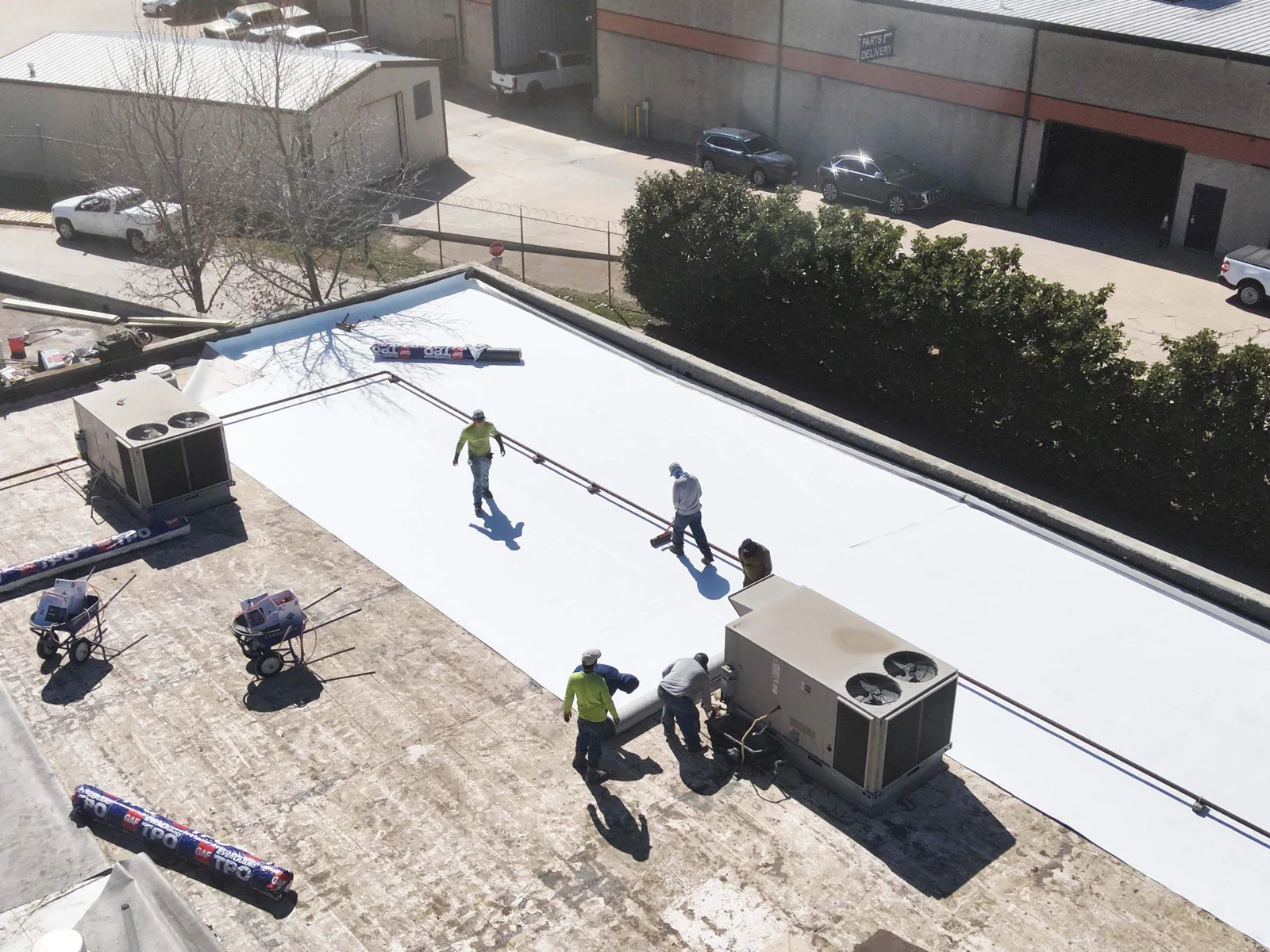 Commercial Roof Recover in Roswell, GA Commercial Roof Recover in Roswell, GA